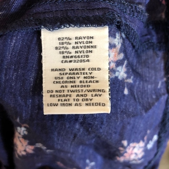 Kimchi blue floral tunic‎ dress women’s XS - Picture 7 of 9